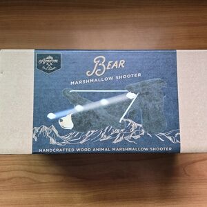 Bear Marshmallow Shooter - Black